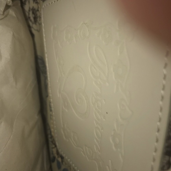 NWT Brighton Patience style Straw and Leather Handbag with shoulder strap - Picture 10 of 11